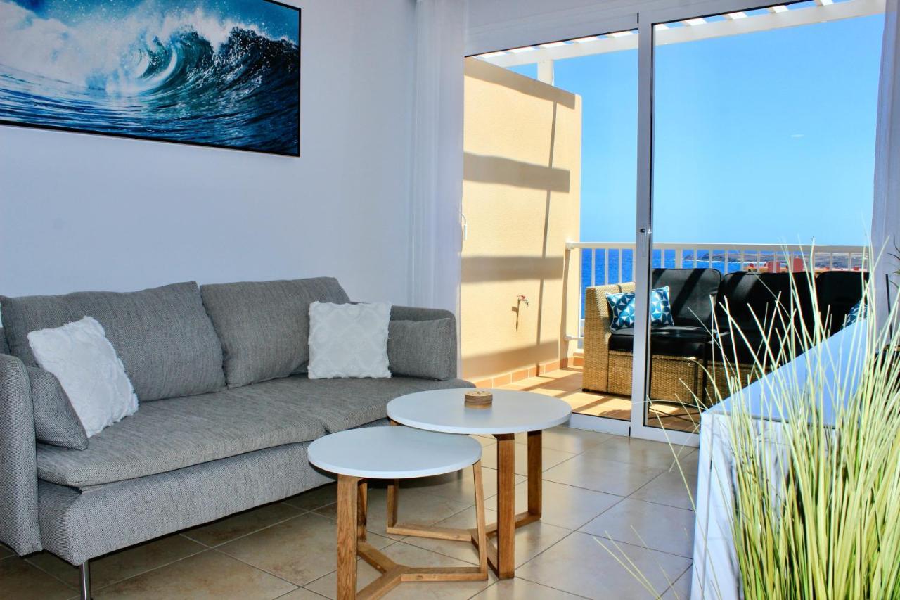 2Bdr Comfy Apartment With Ocean View Poris de Abona Dış mekan fotoğraf